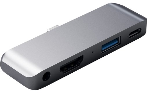 Satechi USB-C Mobile Pro Hub Gris Sidéral - Dock USB-C pour iPad Pro