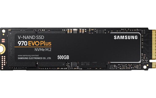 Samsung SSD 970 EVO Plus 500 Go - Barrette SSD M.2 NVMe PCIe