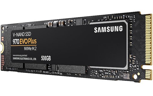 Samsung SSD 970 EVO Plus 500 Go - Barrette SSD M.2 NVMe PCIe