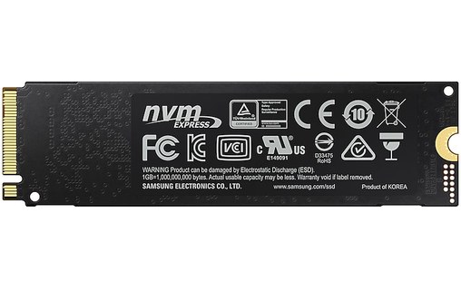 Samsung SSD 970 EVO Plus 1 To - Barrette SSD M.2 NVMe PCIe