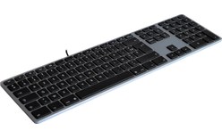 Matias Wired Aluminium Gris Sidéral - Clavier AZERTY USB pour Mac