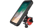 Support vélo pour iPhone X avec coque waterproof