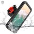 Support vélo pour iPhone X avec coque waterproof