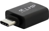 Clavier AZERTY USB-A à Gros Caractères - LMP KB-1243-BIG - Argent