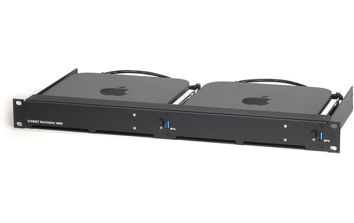 Sonnet RackMac mini - Rack 1U pour 2 x Mac mini (fin 2014 à 2023)