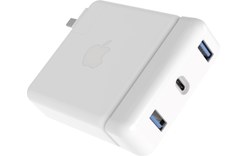 HyperDrive USB-C Hub MacBook Pro 15" - Adaptateur pour chargeur Apple USB-C 87 W
