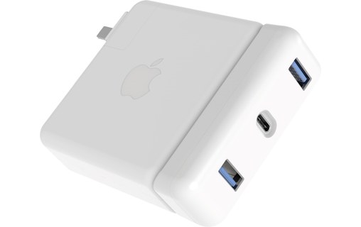 HyperDrive USB-C Hub MacBook Pro 13 - Adaptateur pour chargeur Apple USB-C 61 W