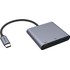 EZQuest adaptateur USB-C Multimedia 3 ports - X40018