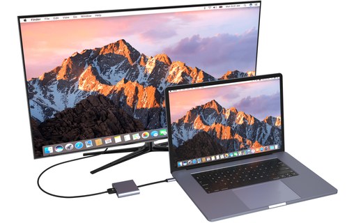 EZQuest adaptateur USB-C Multimedia 3 ports - X40018