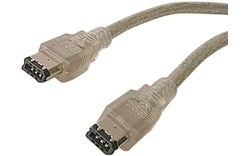 Câble FireWire 6/6 mâle - 1,2 m