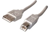 Câble USB type A/B 5m (compatible USB1.1 et 2.0 )