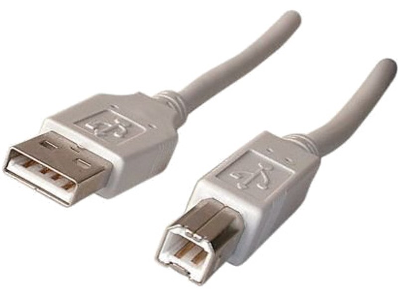 Câble USB type A/B 5m (compatible USB1.1 et 2.0 ) - USB - Macway
