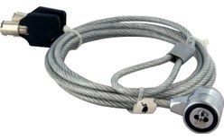 Câble Antivol En Acier 180 cm + Jeu de Clés