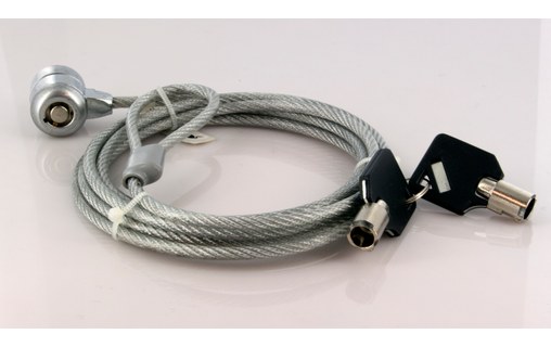 Câble Antivol En Acier 180 cm + Jeu de Clés