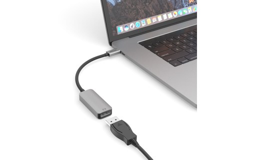 EZQuest Adaptateur USB-C vers DisplayPort 4K à 60 Hz - X40014