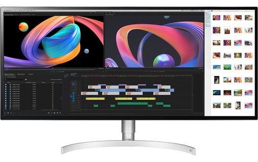Écran 34" LG UltraWide 34WK95UP-W - 5K Thunderbolt 3