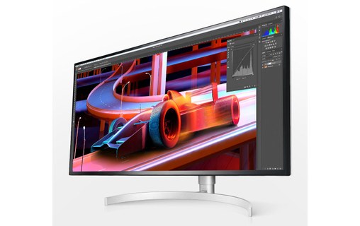 Écran 34" LG UltraWide 34WK95UP-W - 5K Thunderbolt 3