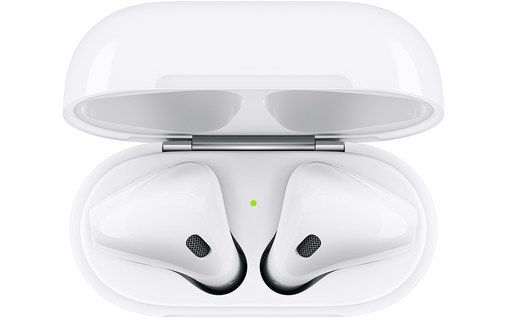 Écouteurs sans fil Apple AirPods (2e génération) & boîtier de charge Lightning