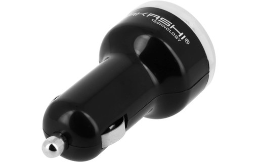 Pack chargeur secteur (2.1A) + voiture (2.1A) + Câble Micro-USB 1m - Akashi