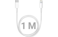 Câble Novodio USB-C vers Lightning - 1 m - Blanc