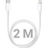 Câble Novodio USB-C vers Lightning - 2 m - Blanc