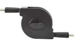 Novodio Extend Type-C - Câble de charge rétractable USB-C vers USB-C