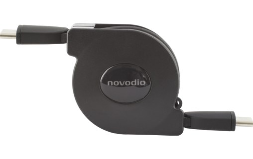 Novodio Extend Type-C - Câble de charge rétractable USB-C vers USB-C
