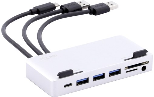 LMP USB-C Attach Dock Pro Argent - Dock USB-C 10 ports pour iMac