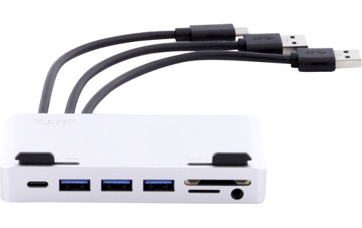 LMP USB-C Attach Dock Pro Argent - Dock USB-C 10 ports pour iMac
