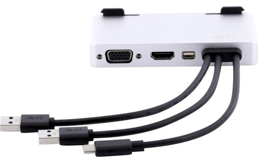 LMP USB-C Attach Dock Pro Argent - Dock USB-C 10 ports pour iMac