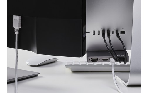 LMP USB-C Attach Dock Pro Gris Sidéral - Dock USB-C 10 ports pour iMac