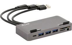 LMP USB-C Attach Dock Pro Gris Sidéral - Dock USB-C 10 ports pour iMac