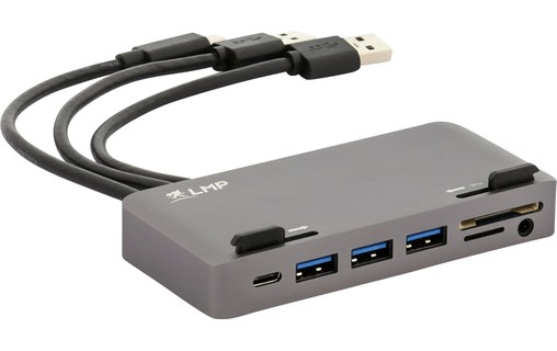 LMP USB-C Attach Dock Pro Gris Sidéral - Dock USB-C 10 ports pour iMac