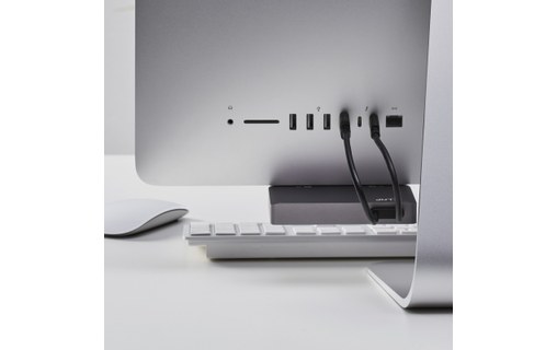 LMP USB-C Attach Hub Argent - Dock USB-C 7 ports pour iMac