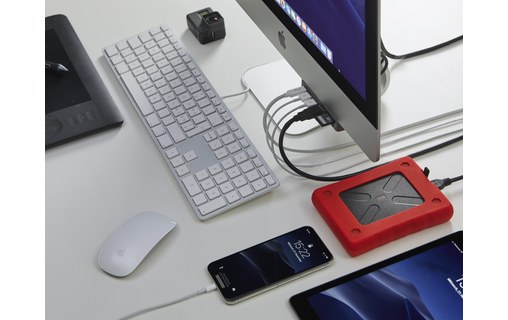 LMP USB-C Attach Hub Argent - Dock USB-C 7 ports pour iMac