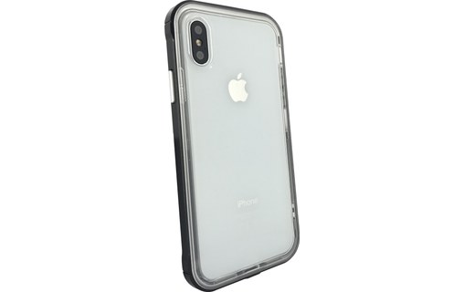 Novodio - Coque pour iPhone X / XS - Transparente et Bumper Noir