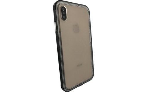 Novodio - Coque pour iPhone XS Max - Transparente et Bumper Noir