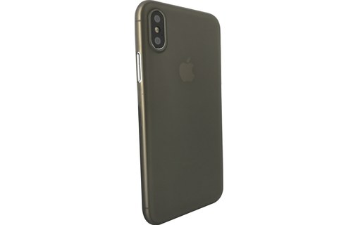 Novodio - Coque pour iPhone X / XS - Noire transparente