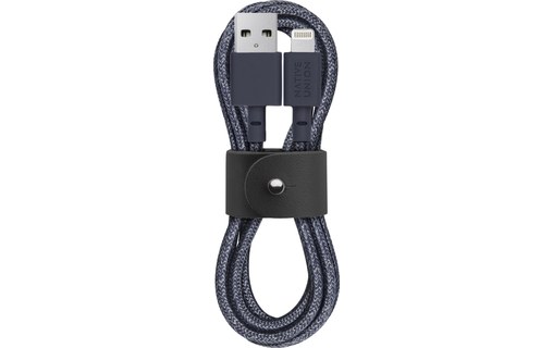 Native Union Belt Cable Indigo - Câble Lightning vers USB 1,2 m