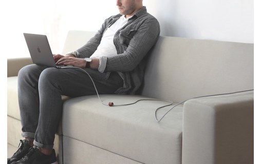 Câble Native Union USB-C vers USB-C - 1,2 m - Blanc