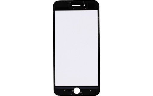 Vitre avec adhésif OCA pour iPhone 7 Plus Noir