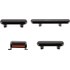Lot de 4 boutons pour iPhone X Gris sidéral (Volume, vibreur, power)