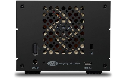LaCie 2big RAID USB-C 40 To - Stockage RAID 2 baies