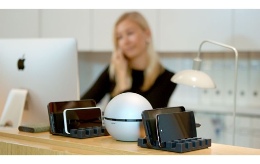 Unisynk Globis - Station de charge USB 6 x 2,8 A (65 W) pour iPhone / smartphone