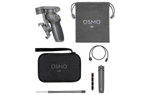 DJI Osmo Mobile 3 Combo - Stabilisateur pliable pour smartphone et iPhone