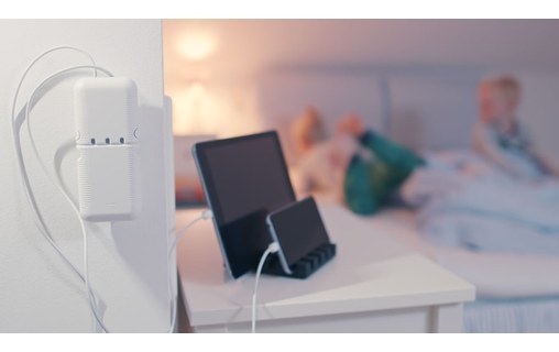 Unisynk Tripler blanc - Chargeur USB iPhone et smartphone 3 x 2,4 A