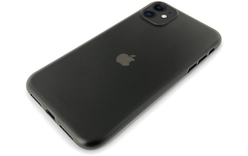 Novodio - Coque pour iPhone 11 - Ultra-fine Noir translucide