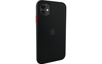 Novodio - Coque pour iPhone 11 - Noir translucide / rouge