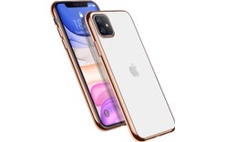 Novodio - Coque pour iPhone 11 - Transparent / or