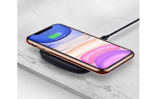 Novodio - Coque pour iPhone 11 - Transparent / or